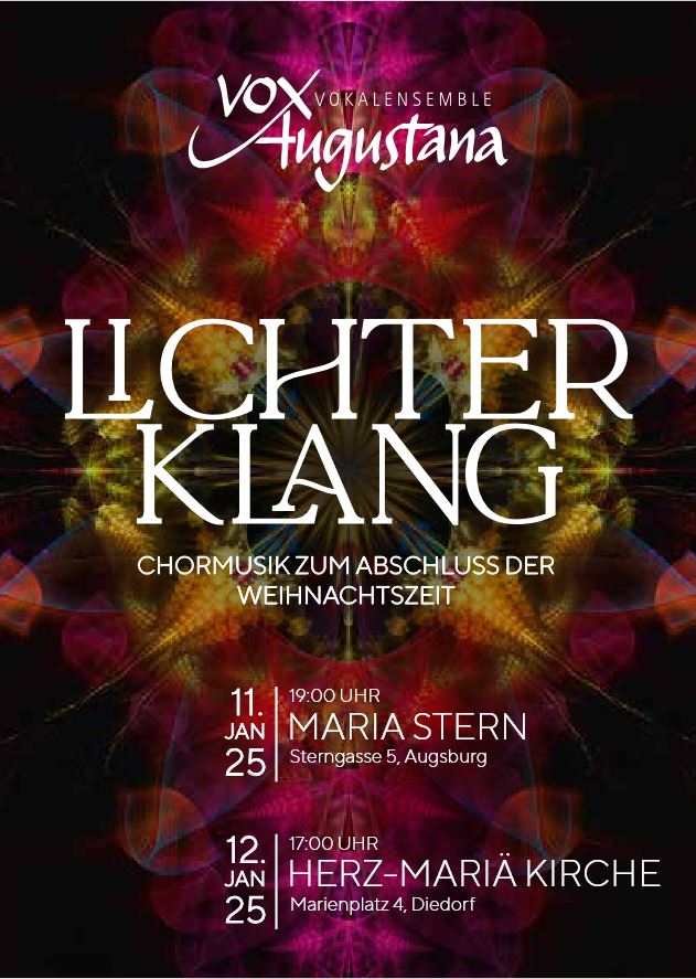 Lichterklang - Chormusik zum Abschluss der Weihnachtszeit