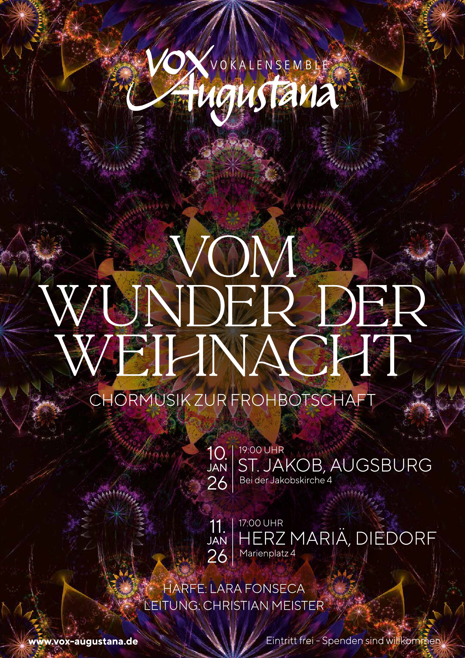 Vom Wunder der Weihnacht - Chormusik zur Frohbotschaft